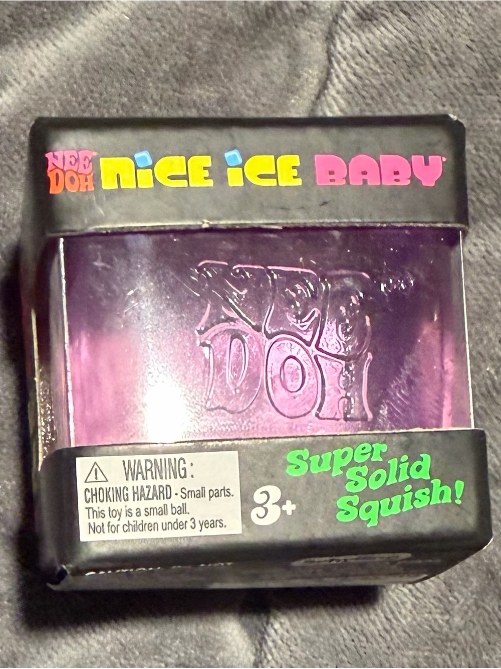 Super Solid Squish! Purple Kids Toy